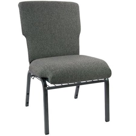 FLASH FURNITURE Advantage Charcoal Gray Discount Church Chair, 21" Wide EPCHT-111
